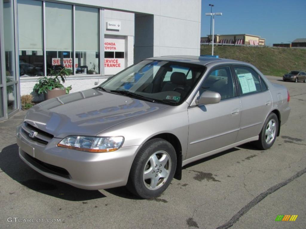 1999 Accord EX V6 Sedan - Heather Mist Metallic / Ivory photo #2