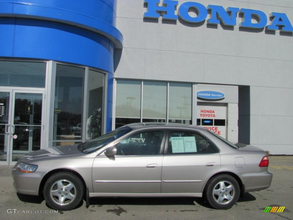 1999 Accord EX V6 Sedan - Heather Mist Metallic / Ivory photo #3