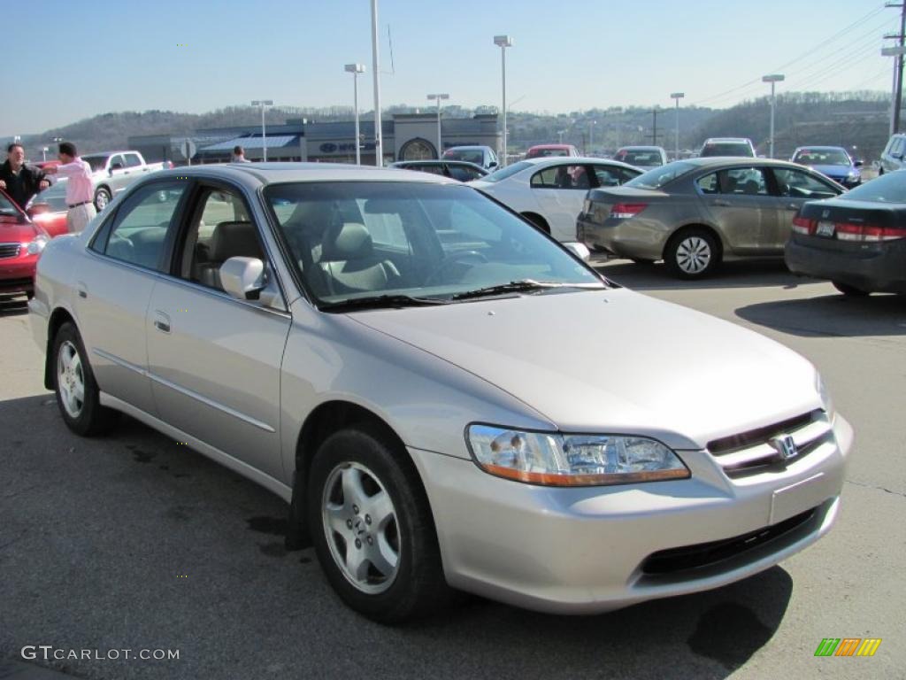 1999 Accord EX V6 Sedan - Heather Mist Metallic / Ivory photo #9