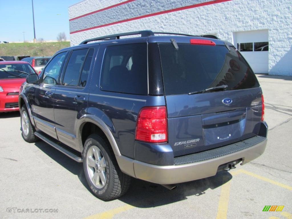 2004 Explorer Eddie Bauer 4x4 - Medium Wedgewood Blue Metallic / Medium Parchment photo #3