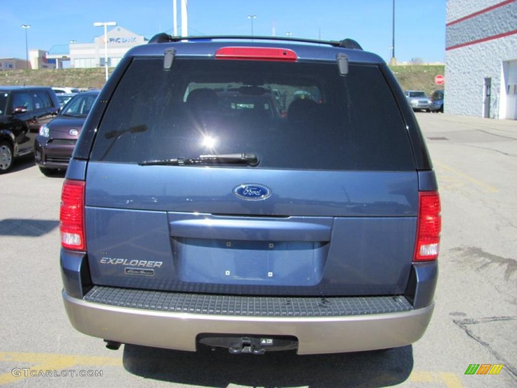 2004 Explorer Eddie Bauer 4x4 - Medium Wedgewood Blue Metallic / Medium Parchment photo #4