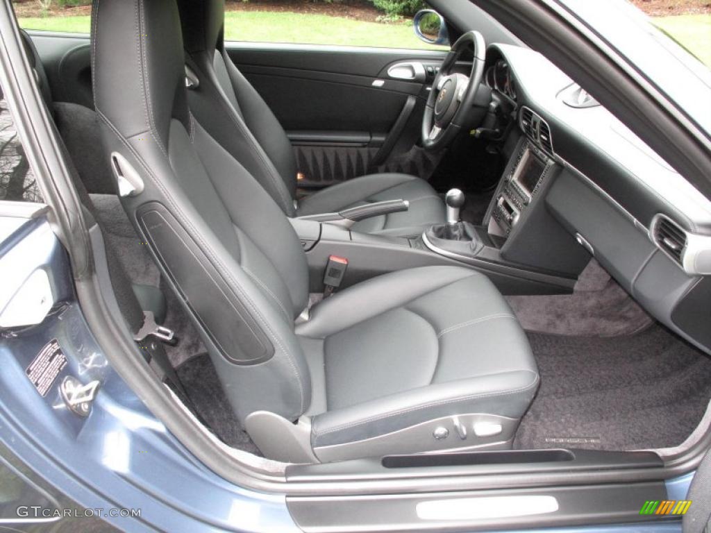 2008 911 Turbo Coupe - Meteor Grey Metallic / Stone Grey photo #14