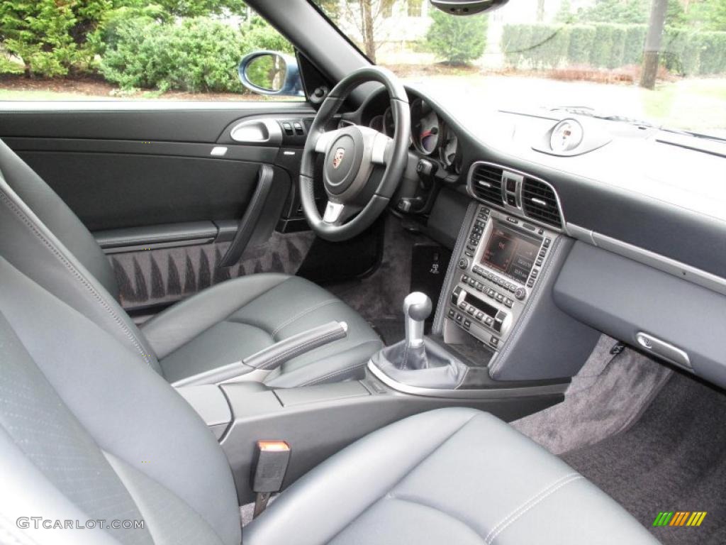 2008 911 Turbo Coupe - Meteor Grey Metallic / Stone Grey photo #15