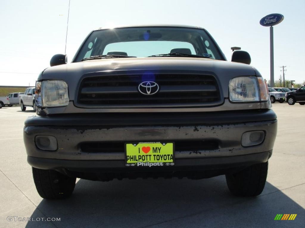 2002 Tundra Regular Cab - Desert Sand / Oak photo #9