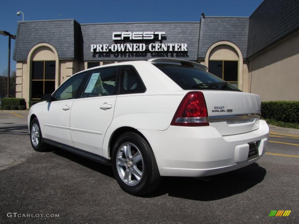 2005 Malibu Maxx LS Wagon - White / Gray photo #5