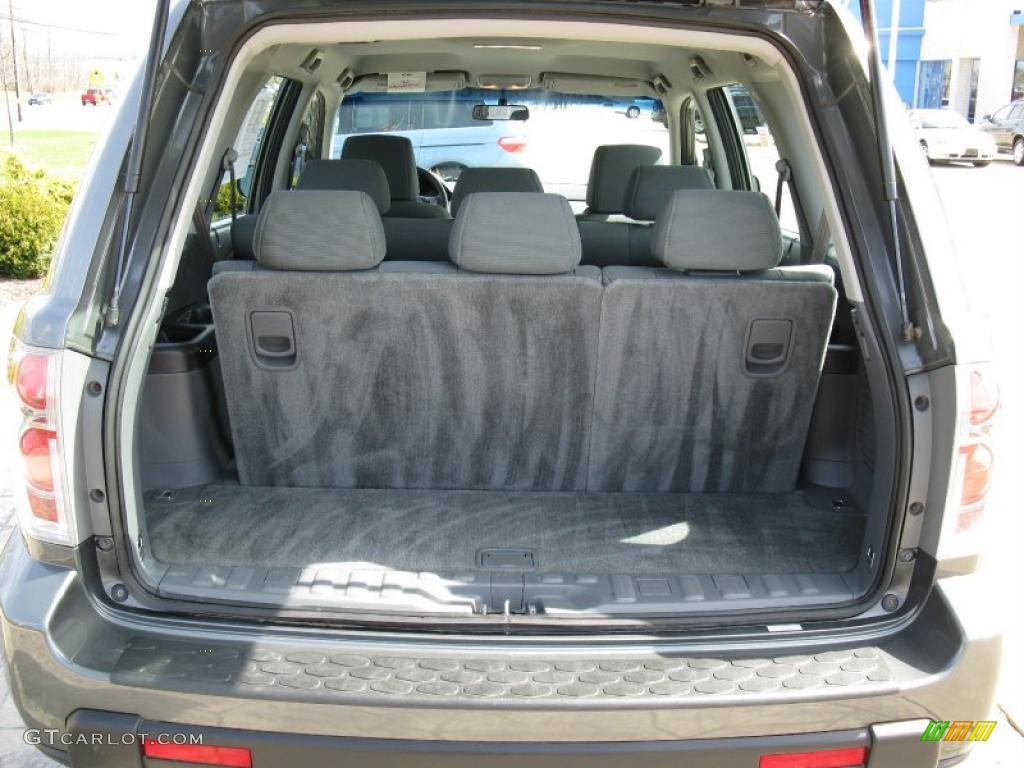 2007 Pilot LX 4WD - Nimbus Gray Metallic / Gray photo #11