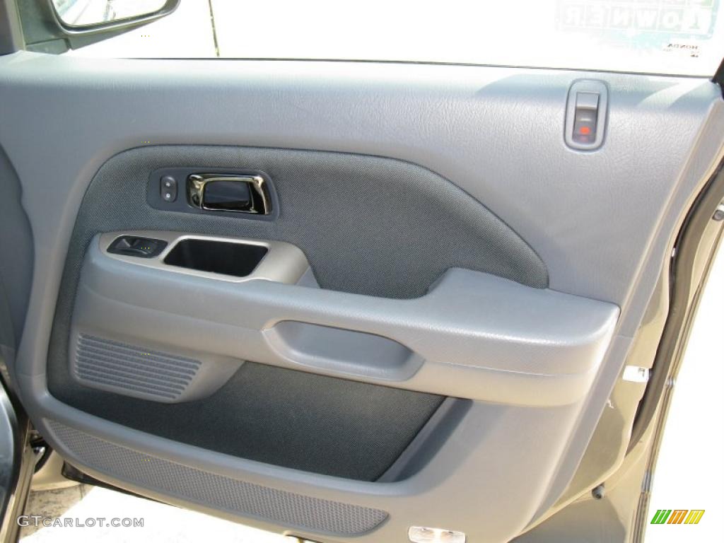 2007 Pilot LX 4WD - Nimbus Gray Metallic / Gray photo #23