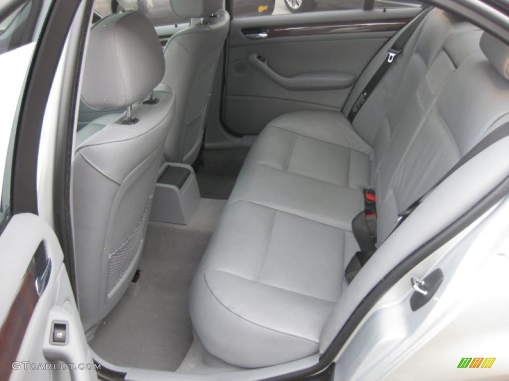 2003 3 Series 325xi Sedan - Titanium Silver Metallic / Grey photo #20