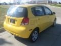 2006 Summer Yellow Chevrolet Aveo LS Hatchback  photo #3