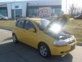 2006 Summer Yellow Chevrolet Aveo LS Hatchback  photo #21