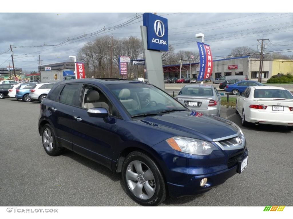 2007 RDX Technology - Royal Blue Pearl / Taupe photo #1