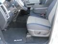 2010 Bright Silver Metallic Dodge Ram 1500 Big Horn Crew Cab  photo #8