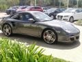 2007 Slate Grey Metallic Porsche 911 Turbo Coupe  photo #6