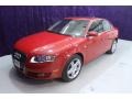 2007 Brilliant Red Audi A4 2.0T quattro Sedan  photo #9