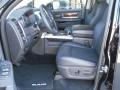 2010 Brilliant Black Crystal Pearl Dodge Ram 1500 Laramie Crew Cab  photo #9