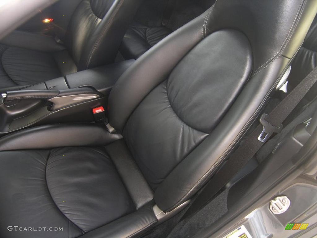 2007 911 Turbo Coupe - Slate Grey Metallic / Black photo #23