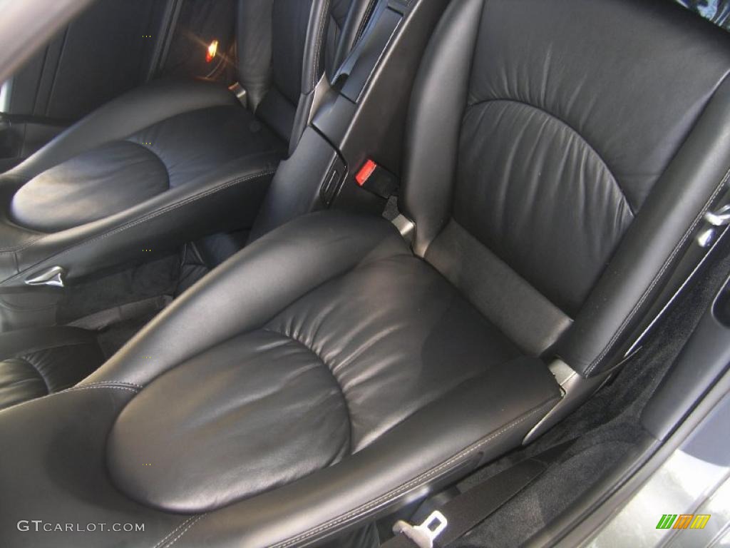 2007 911 Turbo Coupe - Slate Grey Metallic / Black photo #28