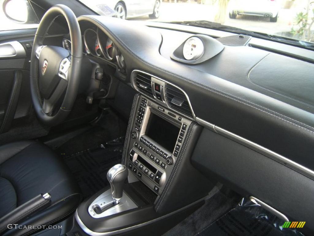 2007 911 Turbo Coupe - Slate Grey Metallic / Black photo #29
