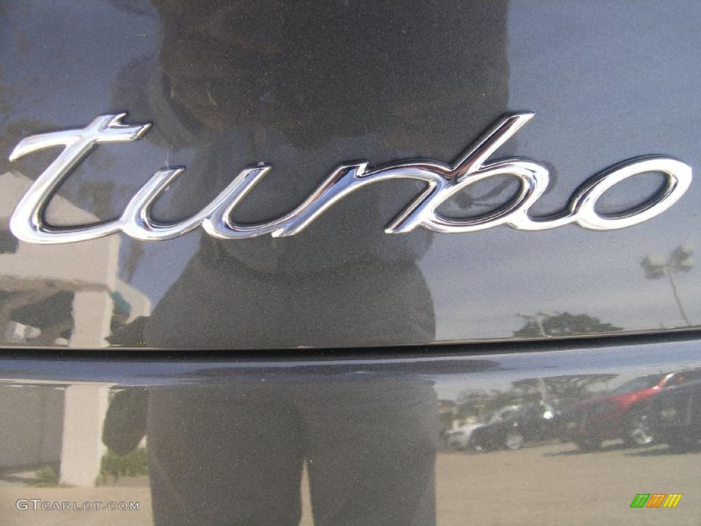 2007 911 Turbo Coupe - Slate Grey Metallic / Black photo #33