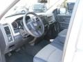 2010 Light Graystone Pearl Dodge Ram 1500 ST Quad Cab  photo #26