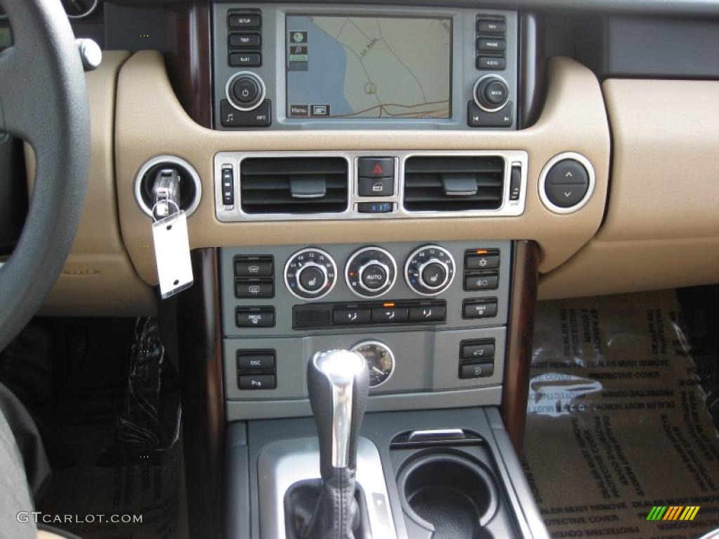 2008 Range Rover V8 HSE - Tonga Green Pearlescent / Sand photo #15