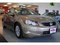 2008 Bold Beige Metallic Honda Accord LX Sedan  photo #10