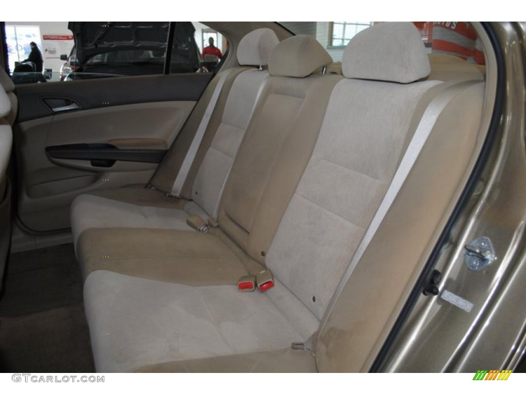 2008 Accord LX Sedan - Bold Beige Metallic / Ivory photo #18
