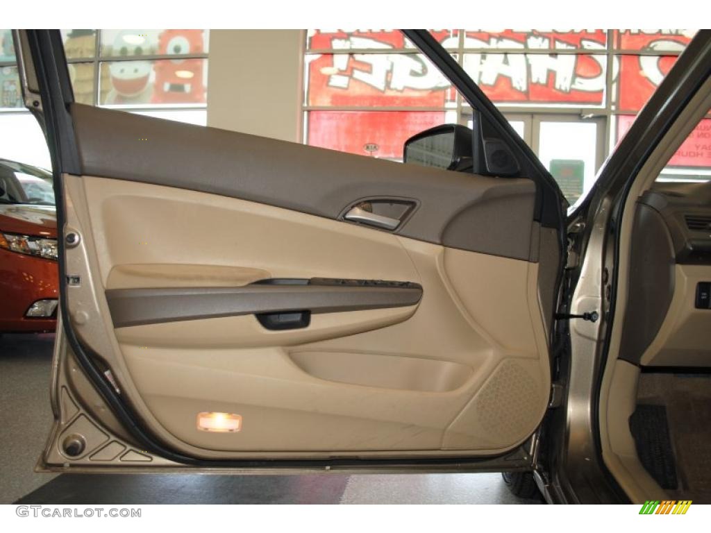 2008 Accord LX Sedan - Bold Beige Metallic / Ivory photo #47