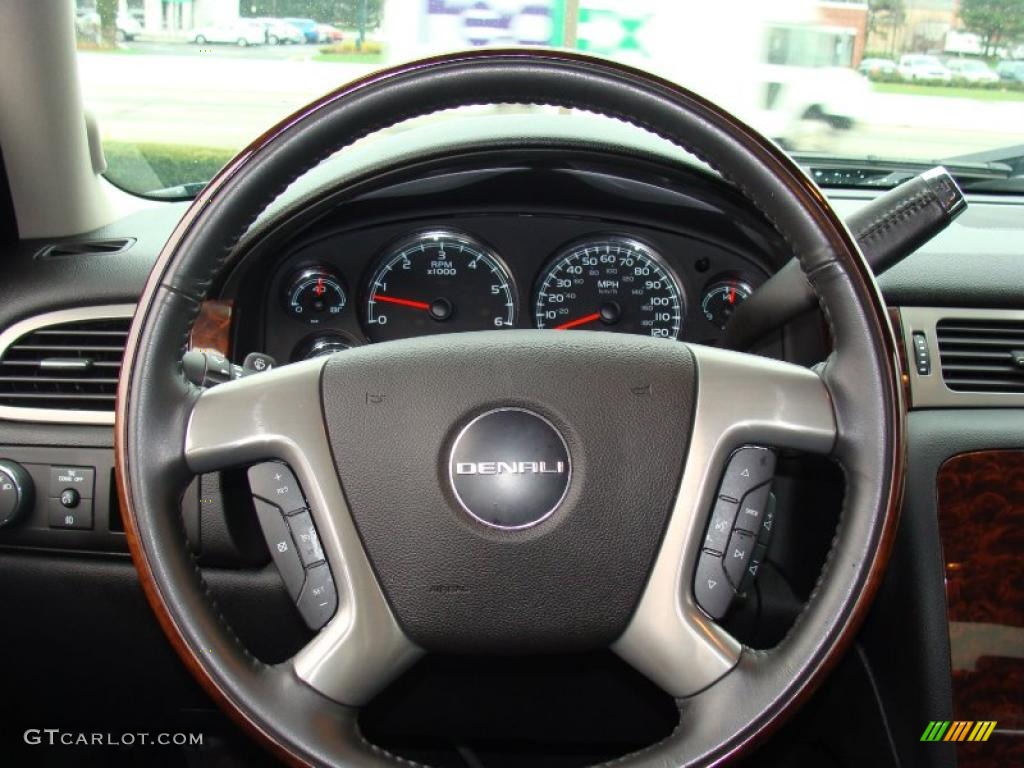 2008 Sierra 1500 Denali Crew Cab AWD - Onyx Black / Ebony photo #20