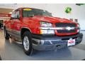 2003 Victory Red Chevrolet Silverado 1500 LS Extended Cab  photo #9