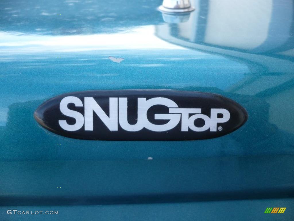 1995 Sierra 1500 SL Regular Cab 4x4 - Bright Teal Metallic / Beige photo #10