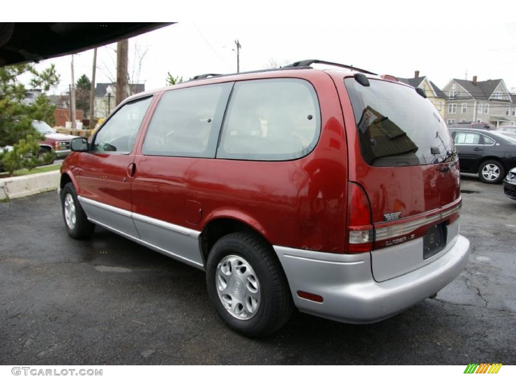 1996 Villager GS - Toreador Red Metallic / Grey photo #6