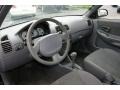 2002 Ebony Black Hyundai Accent GS Coupe  photo #10