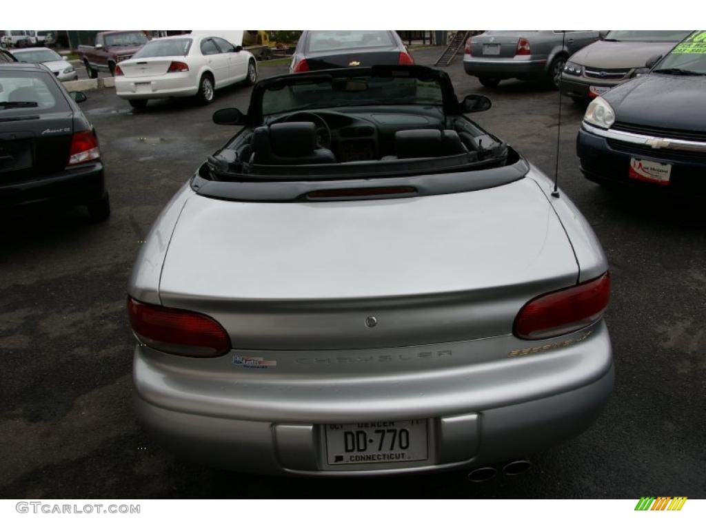 2000 Sebring JXi Convertible - Bright Silver Metallic / Agate photo #5