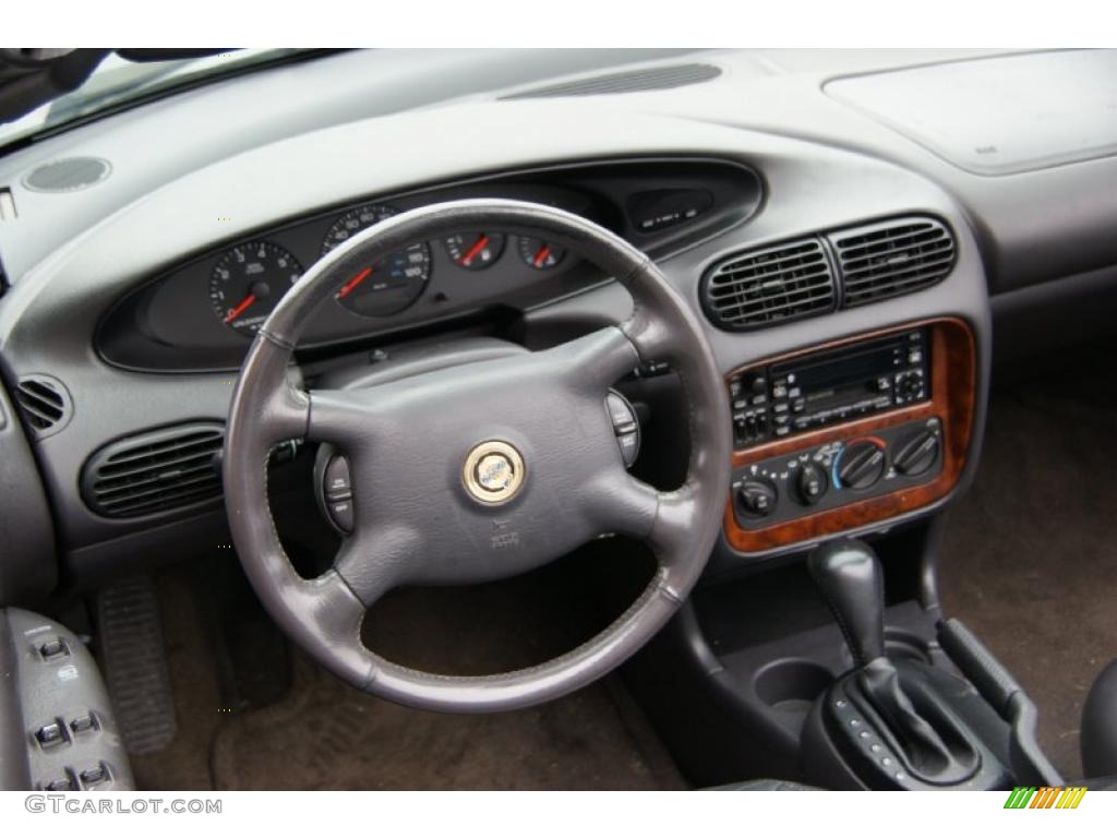 2000 Sebring JXi Convertible - Bright Silver Metallic / Agate photo #9