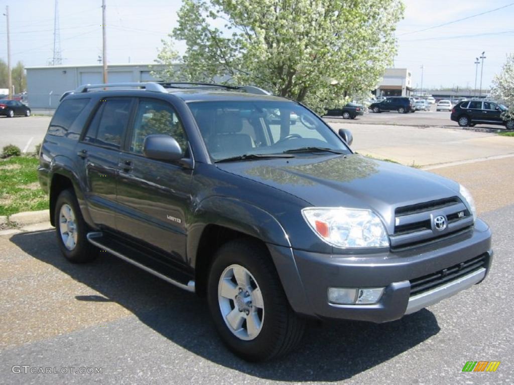 2003 4Runner Limited - Galactic Gray Mica / Stone photo #7