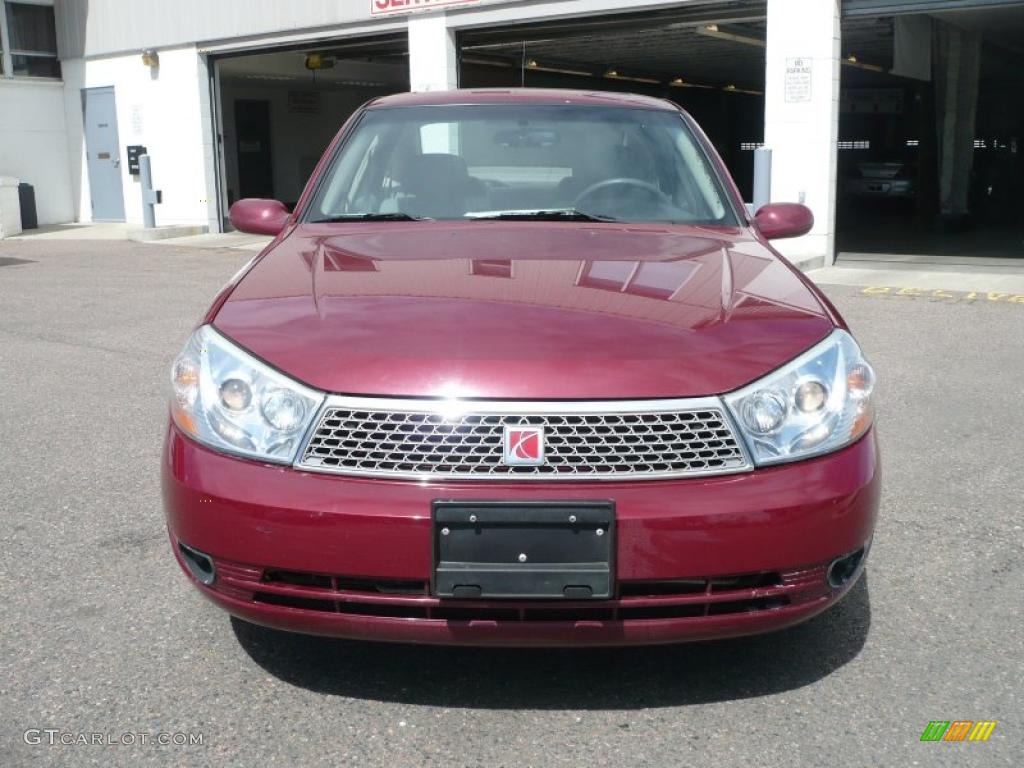 2005 L Series L300 Sedan - Berry Red / Grey photo #2