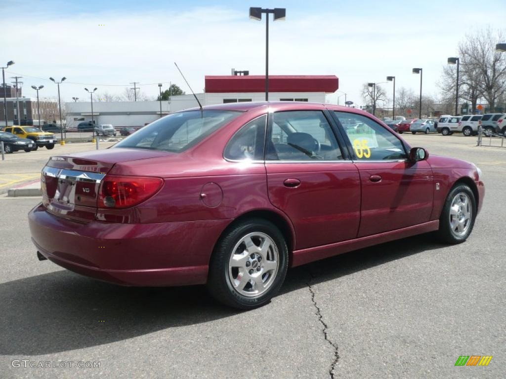 2005 L Series L300 Sedan - Berry Red / Grey photo #4