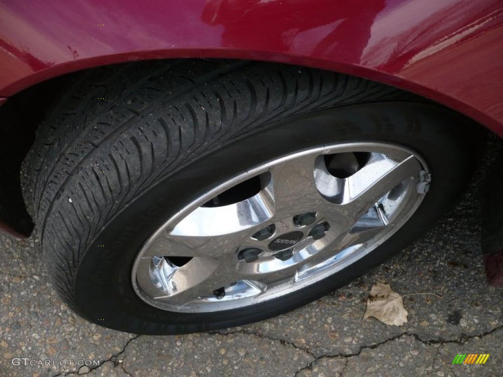 2005 L Series L300 Sedan - Berry Red / Grey photo #17