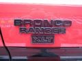 Red - Bronco Ranger XLT 4x4 Photo No. 6