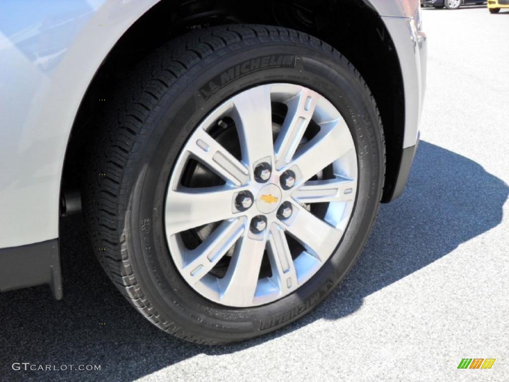 2010 Equinox LT - Silver Ice Metallic / Jet Black photo #22