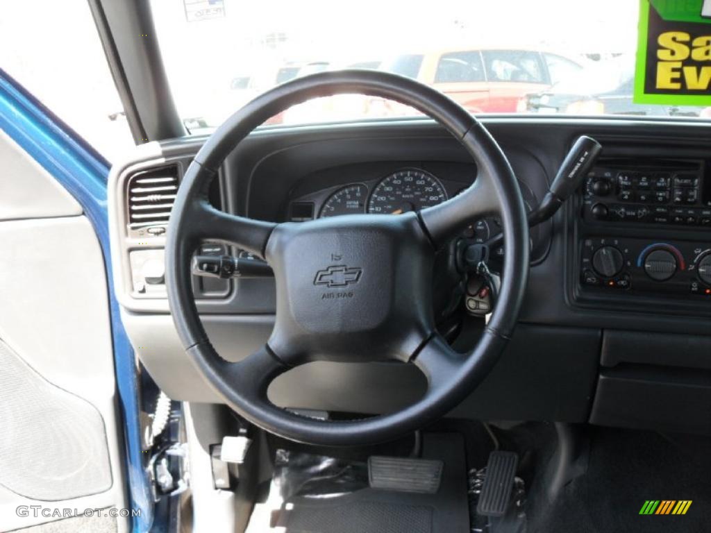 2002 Silverado 1500 LS Extended Cab - Indigo Blue Metallic / Graphite Gray photo #14