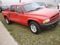 2003 Flame Red Dodge Dakota Sport Quad Cab  photo #3