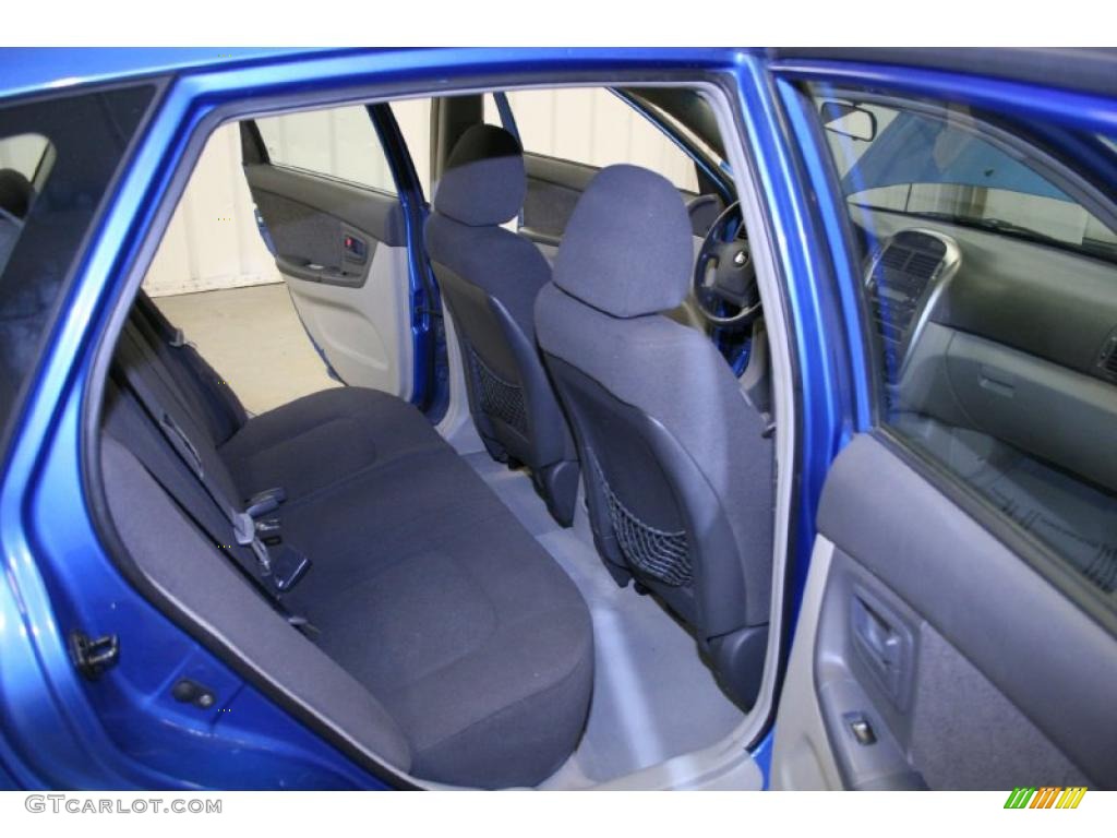 2005 Spectra 5 Wagon - Ice Blue / Gray photo #10