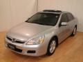 2007 Alabaster Silver Metallic Honda Accord EX-L Sedan  photo #5