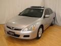2007 Alabaster Silver Metallic Honda Accord EX-L Sedan  photo #6