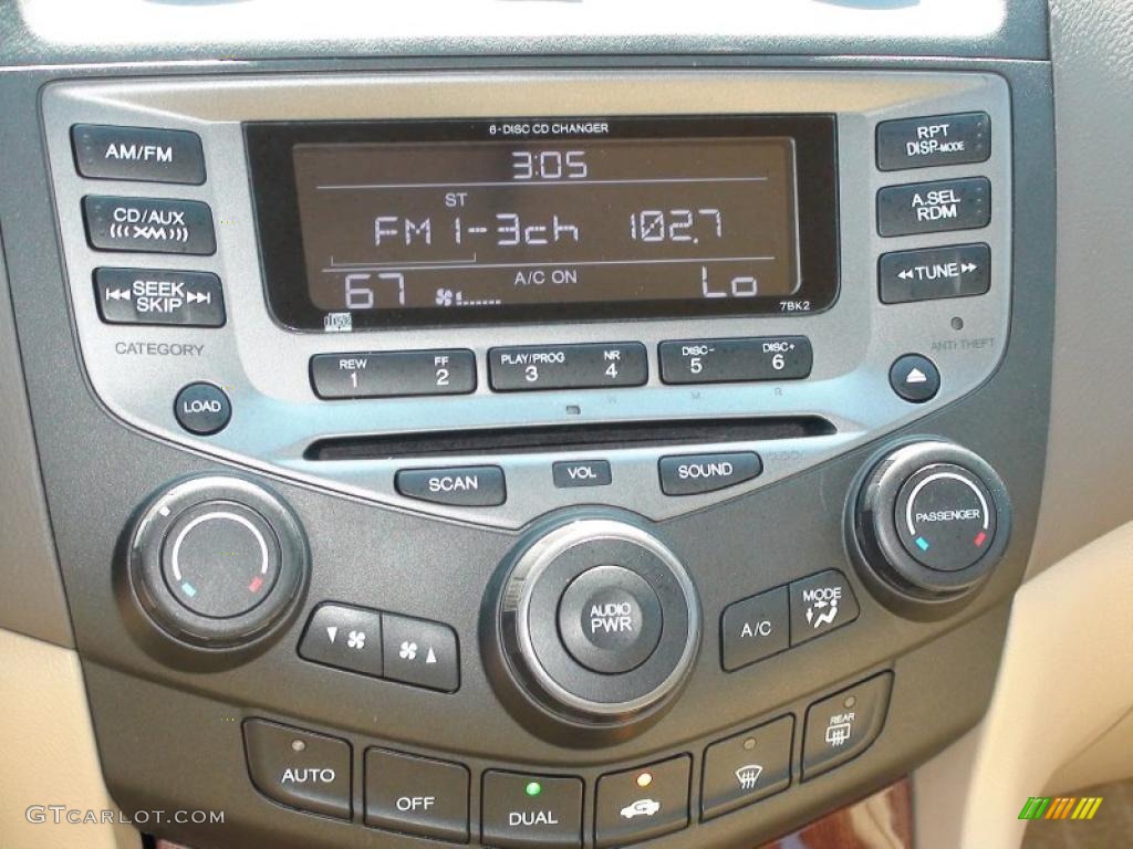 2006 Accord EX-L Sedan - Nighthawk Black Pearl / Ivory photo #25