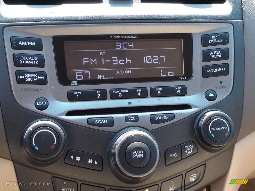 2006 Accord EX-L Sedan - Nighthawk Black Pearl / Ivory photo #26