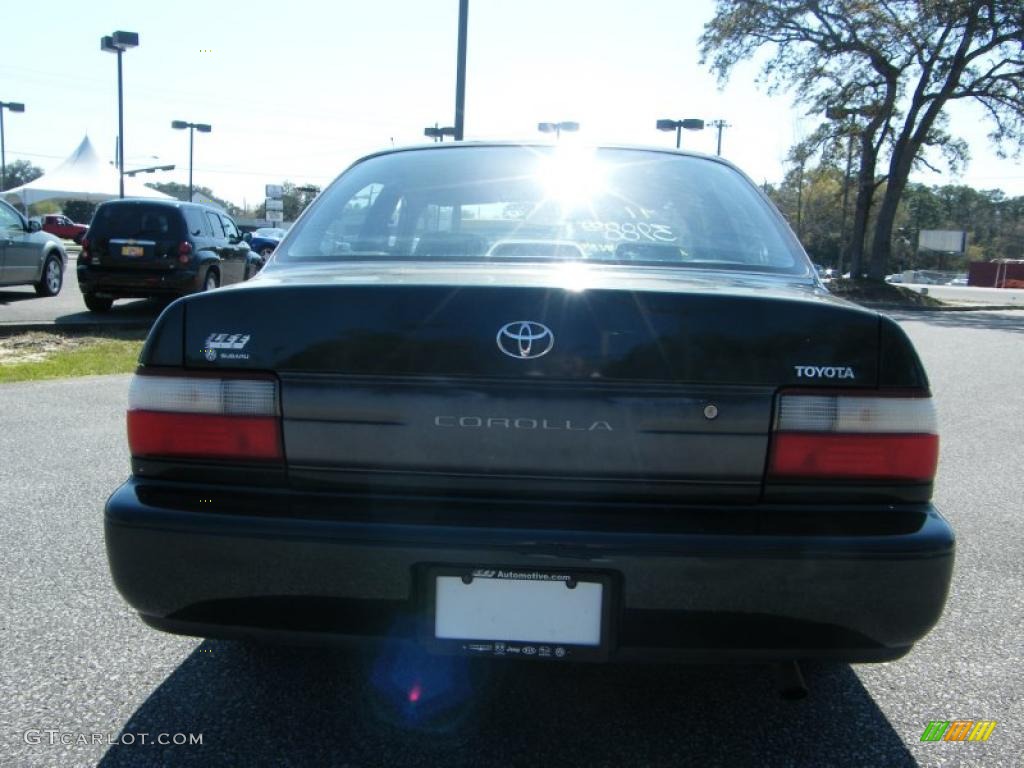 1997 Corolla  - Dark Emerald Pearl Green Metallic / Gray photo #4