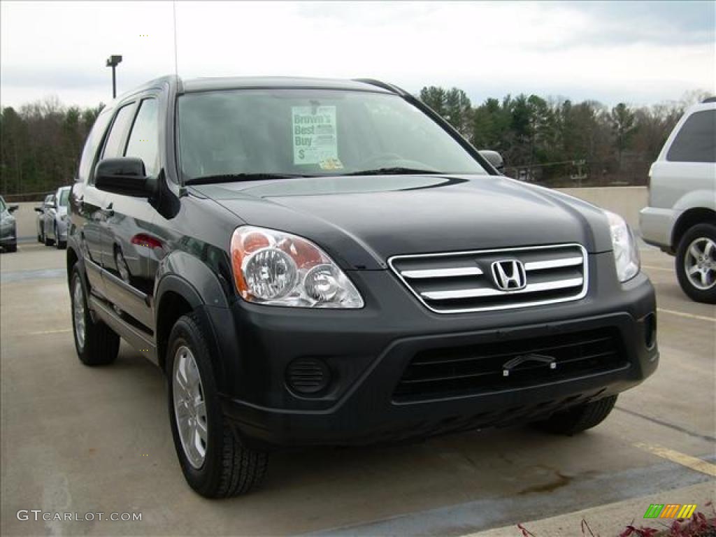 2006 CR-V EX 4WD - Nighthawk Black Pearl / Black photo #1